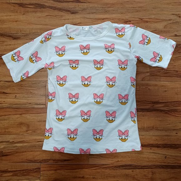 Daisy Duck Printed T Shirt - Picture 1 of 1